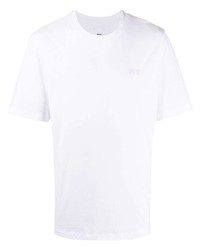 T-shirt à col rond blanc Oamc