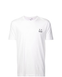 T-shirt à col rond blanc Odin
