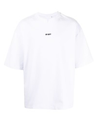 T-shirt à col rond blanc Off Duty