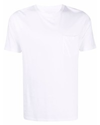 T-shirt à col rond blanc Officine Generale