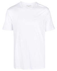 T-shirt à col rond blanc Officine Generale