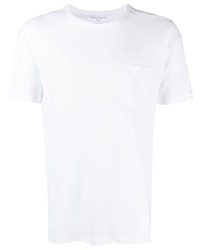 T-shirt à col rond blanc Officine Generale