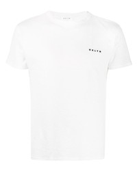 T-shirt à col rond blanc OKLYN