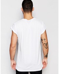 T-shirt à col rond blanc ONLY & SONS