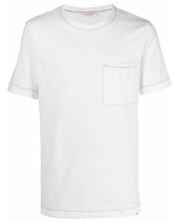 T-shirt à col rond blanc Orlebar Brown