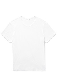 T-shirt à col rond blanc Orlebar Brown