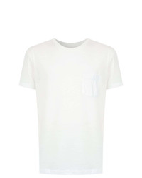 T-shirt à col rond blanc OSKLEN