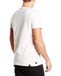 T-shirt à col rond blanc Pepe Jeans