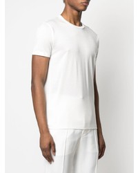 T-shirt à col rond blanc Tom Ford