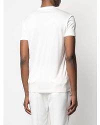 T-shirt à col rond blanc Tom Ford