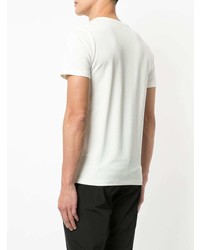 T-shirt à col rond blanc Jil Sander