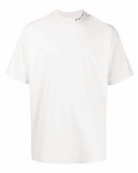 T-shirt à col rond blanc POLITE WORLDWIDE