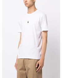 T-shirt à col rond blanc Polo Ralph Lauren