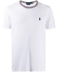 T-shirt à col rond blanc Polo Ralph Lauren