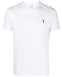 T-shirt à col rond blanc Polo Ralph Lauren