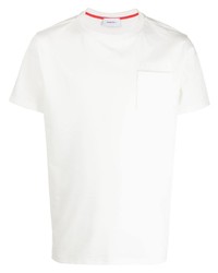 T-shirt à col rond blanc Ports V