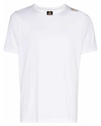 T-shirt à col rond blanc Pressio