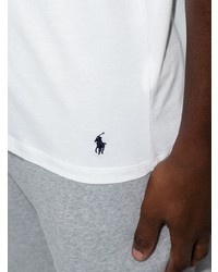 T-shirt à col rond blanc Polo Ralph Lauren