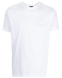 T-shirt à col rond blanc PS Paul Smith