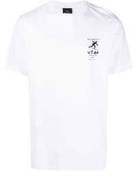 T-shirt à col rond blanc PS Paul Smith