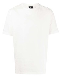 T-shirt à col rond blanc PS Paul Smith