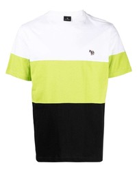 T-shirt à col rond blanc PS Paul Smith