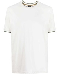 T-shirt à col rond blanc PS Paul Smith