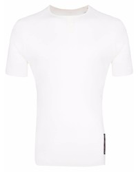 T-shirt à col rond blanc Rapha