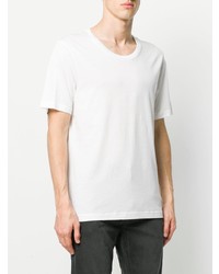 T-shirt à col rond blanc BLK DNM