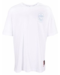 T-shirt à col rond blanc Reebok