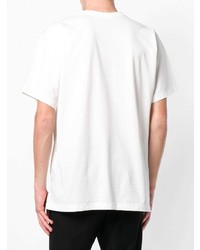 T-shirt à col rond blanc Y-3