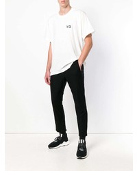 T-shirt à col rond blanc Y-3