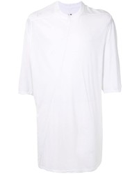 T-shirt à col rond blanc Rick Owens DRKSHDW