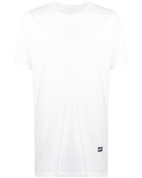 T-shirt à col rond blanc Rick Owens DRKSHDW