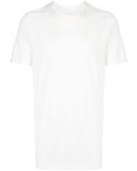 T-shirt à col rond blanc Rick Owens DRKSHDW