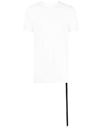 T-shirt à col rond blanc Rick Owens DRKSHDW