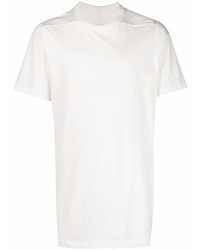 T-shirt à col rond blanc Rick Owens