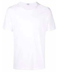 T-shirt à col rond blanc Ron Dorff