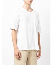 T-shirt à col rond blanc VISVIM