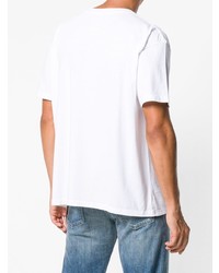 T-shirt à col rond blanc VISVIM