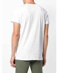T-shirt à col rond blanc A.P.C.