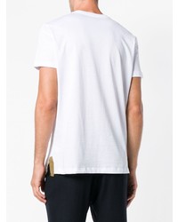 T-shirt à col rond blanc Low Brand