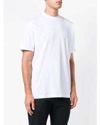 T-shirt à col rond blanc Low Brand