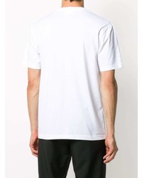 T-shirt à col rond blanc Acne Studios