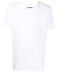 T-shirt à col rond blanc RtA