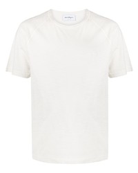 T-shirt à col rond blanc Salvatore Ferragamo