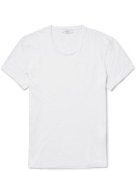 T-shirt à col rond blanc Sandro