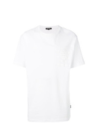 T-shirt à col rond blanc Sankuanz