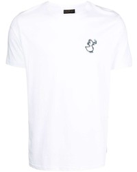 T-shirt à col rond blanc Save The Duck