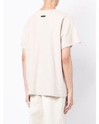 T-shirt à col rond blanc Fear Of God